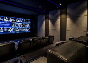 Sinema Odası Akustik Kumaş Panel Uygulaması